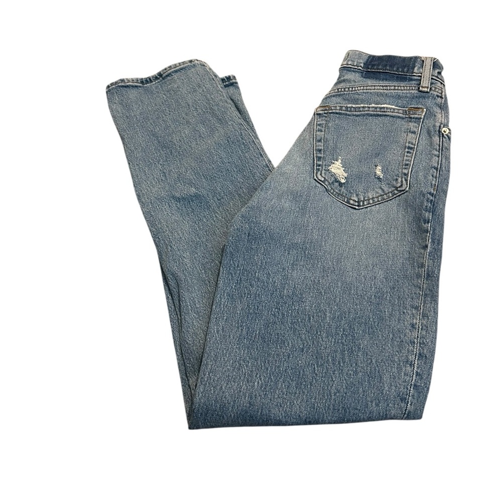 A&F 90’s straight ultra high rise jeans